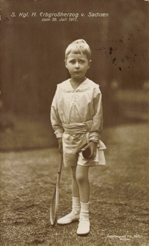 Erbgroßherzog wilhelm - ak,