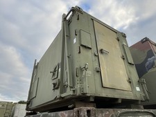 UEO-2 Shelter + Haacon Hebevorrichtung 1889.5 Italienisch ähn. Bundeswehr