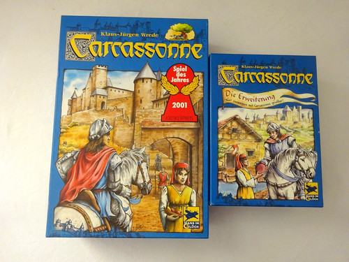 Carcassonne mit erweiterung - mit,