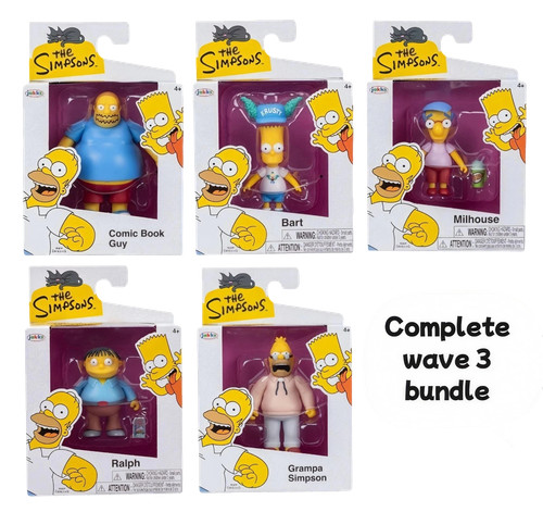 Simpsons mini figur wave box - figur, 3