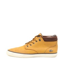 Lacoste Herren E8 Parre Winter Boots Braun-Gelb Wildleder Mittel Sneaker EU 41