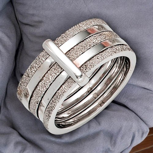 Damen ring breit 925 - damen, sterling