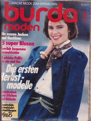 Burda moden 1980 august - moden,