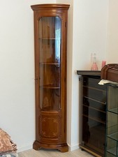 Vitrine Landhaus Eckschrank
