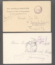 Deutsch-Ostafrika,2 Karten aus