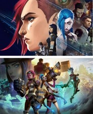 Arcane Anime Vlies Fototapete