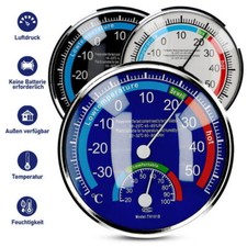 Thermometer Hygrometer Thermo analog Luftfeuchtigkeit Raumklimakontrolle Innen