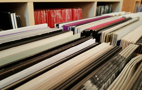 Vinyl records deep house - vinyl,
