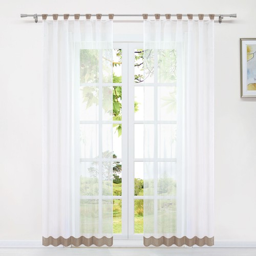 Transparente gardinen stores - transparente,
