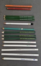0737) Konvolut 15 Stück  Zimmermann Bleistifte  Zimmermannsbleistift