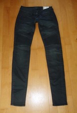 NEU!!! Herrlicher Moira Hüft Jeans Hose Bikerhose Pants Trousers XXS/XS 32/34