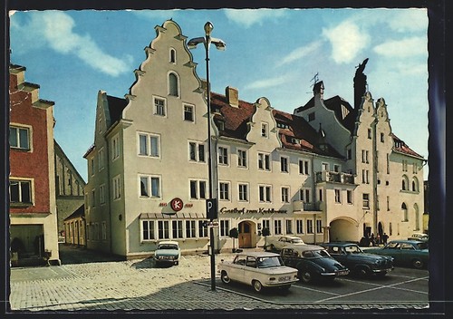 Postcard abensberg lower - postcard, abensberg/lower