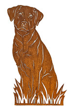 Figur Labrador sitzend Höhe