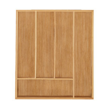 Besteckkasten Besteckschublade Besteckorganizer Schubladeneinsatz 5 Fächer