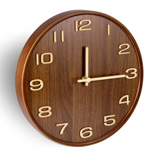 30cm Holz Wanduhr Holzuhr