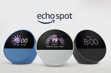 Amazon Echo Spot (2024), Smarter Wecker Speaker mit Alexa in versch. Farben *NEU