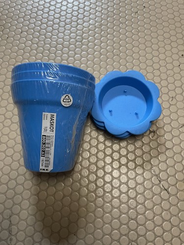 Blumentöpfe ikea maskot blau - blumentöpfe,