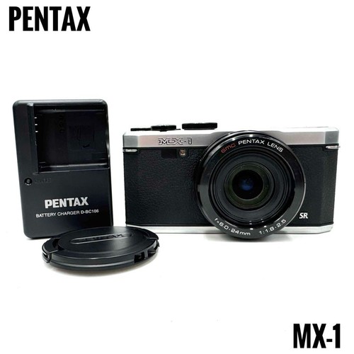 Pentax silberne kompakte - pentax, mx-1
