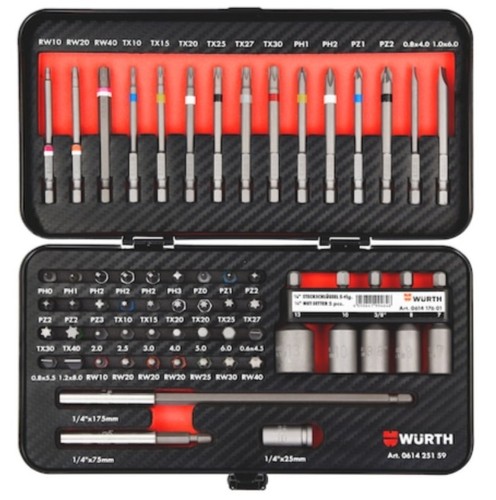 Würth zebra bit set mit - zebra, bit-set