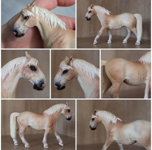 Scleich pferd cust repaint - repaint, +