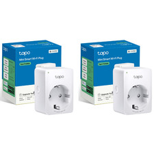 2ER TP-Link Tapo P100MA Smart Home Steckdose Matter Wlan Wifi Adapter Alexa