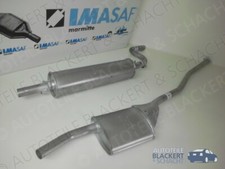 IMASAF Auspuffset Mitteltopf+Endtopf für Mercedes /8 200 + 220 + 230.4 W114/W115