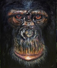 "Chim" Ölgemälde auf