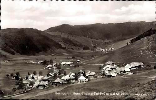 Bernau schwarzwald - ak, im