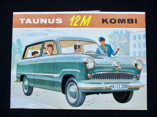 Ford weltkugel taunus - weltkugel,
