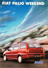 Fiat Palio Weekend Prospekt Brochure Depliant 08/1997