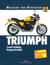 Triumph 3 & 4 Zylinder Vergasermodelle Reparaturanleitung/Reparaturbuch/Handbuch