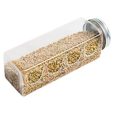 Wachtel-Futterstation, keine Unordnung, Hühner-Futteröffnungen, tragbare Vogel