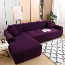 Plüsch Sofa Überwurf Stretch
