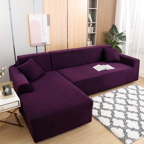 Plüsch sofa überwurf - Überwurf, stretch