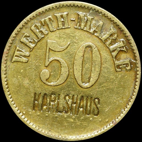 Wertmarke pfennig hotel - wertmarke:, /