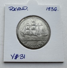  Polen 5 Zlotych 1936 Gdynia