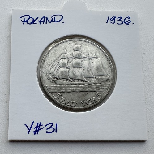 Polen zlotych 1936 gdynia - 5,