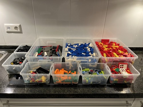 Lego steine konvolut bunt - steine,