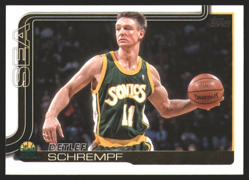 Detlef schrempf 2025 topps - schrempf, 2025-26