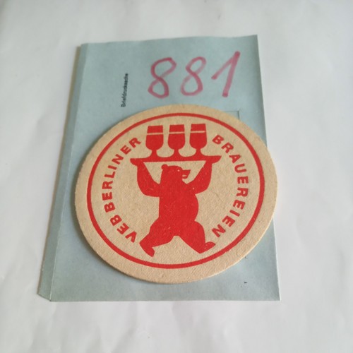 Stück bierdeckel veb - 1,