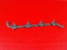 alter antiker Kleiderhaken 4 Stück Hakenleiste schmeideeisen schmeideeisern