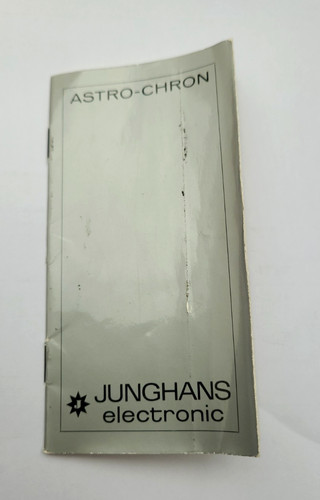 Junghans astro chron blanko - junghans, astro-chron
