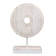 Skulptur Mandala Zeichen Figur