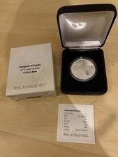 Silbermünze 1OZ Kangaroo at