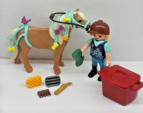 Mädchen mit schmuck - schmuck, pony
