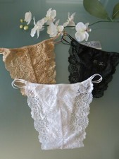 Damen Tanga Slip aus Spitze