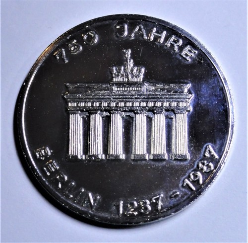 Medaille 1987 750 - cu-ni:, jahre
