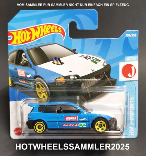Hot wheels honda civic - wheels,
