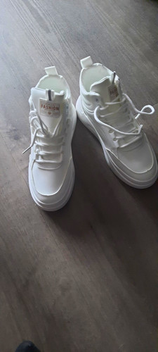 Weiße high top sneaker neu - weiße, high-top