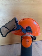 Forstschutzhelm, EVG mit Peltor Gehörschutz, neu ungetragen